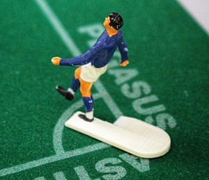subbuteo　サッカーボードゲーム　人形　フリーキック