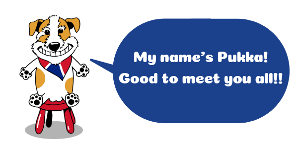 Pukka mascot UKPLUS Osaka 英語スクール