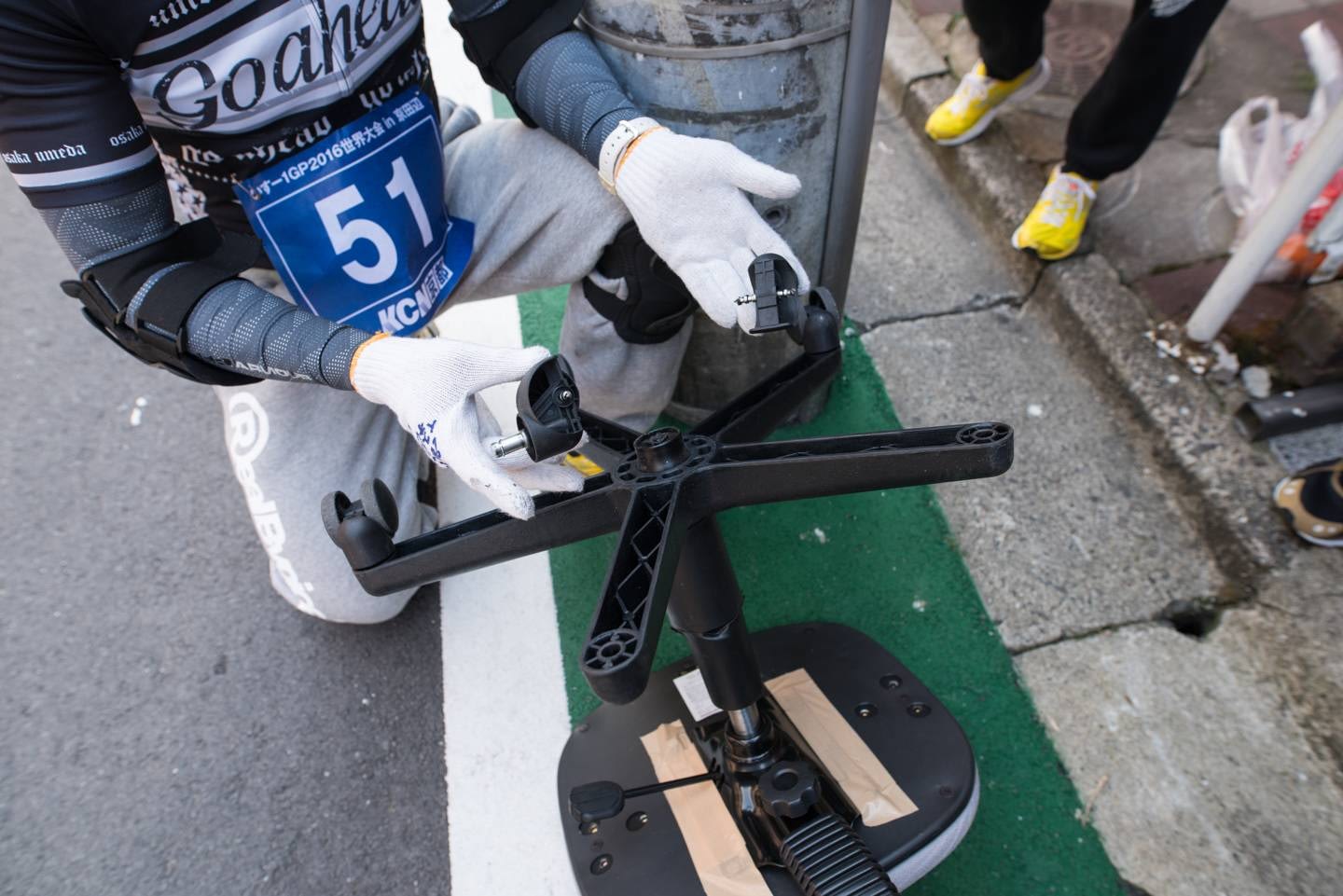 Office Chairs Racing! - Tdub Photo