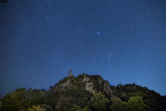 A single frame at f/2.8, ISO 800 and 30 seconds.